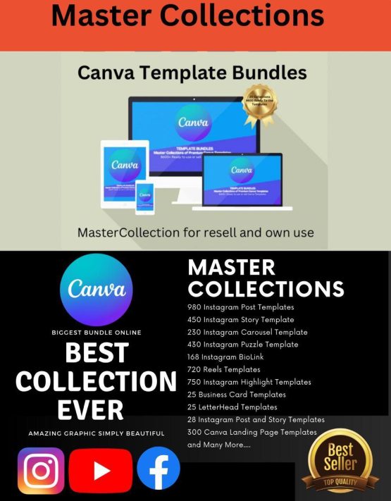 TEMPLATE CANVA BUNDLE 2023